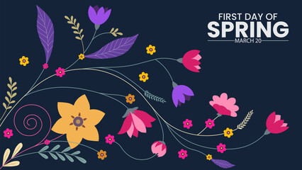 Fototapeta premium Welcome Spring, A New Season of Growth and Renewal
