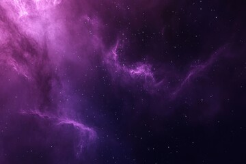 Obraz premium Amazing nebula universe purple space.