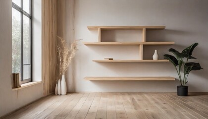 empty room with wooden floor