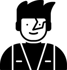 Rock Star Icon Vector Element