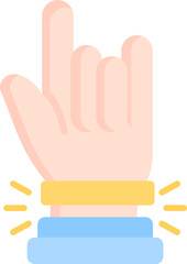 Wristband Icon Vector Element