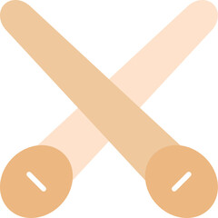 Drumstick Icon Vector Element