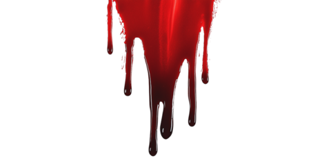 Dripping Blood Spatter Texture