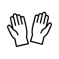 Obraz premium Soft tactile gloves, black and white, sensory therapy accessory