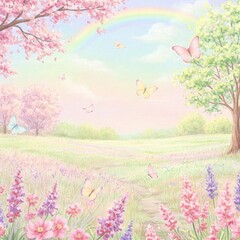 Pastel Paradise – Soft Yet Vibrant Pencil Shades of Nature’s Wonders