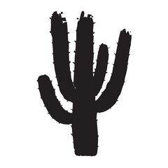 Cactus silhouette