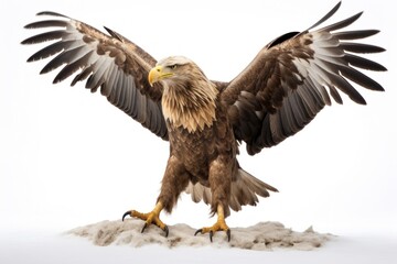 Fototapeta premium Eagle animal flying bird.