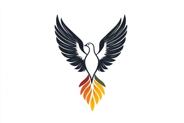 Fototapeta premium A dove embodies the Holy Spirit, representing peace, grace, and spiritual awakening, particularly relevant during Maundy Thursday and Palm Sunday celebrations