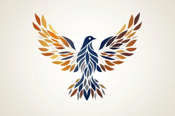 Obraz premium This dove embodies spiritual awakening, peace, and purity. It serves as a symbol of grace, inspiring faith during Christian observances like Maundy Thursday and Palm Sunday