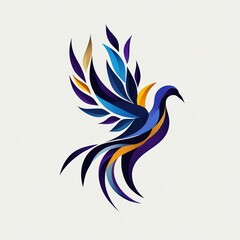 Obraz premium A dove symbolizes purity and hope, embodying the Holy Spirit. It signifies spiritual strength during key Christian events like Maundy Thursday and Palm Sunday