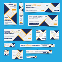 Creative Google Display Ads Banner, Web Template