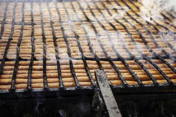 Barbecue grilled Sausage