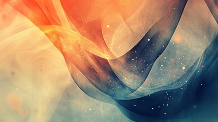 Obraz premium abstract colorful swirling nebula background