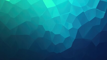 Obraz premium abstract teal and blue geometric background