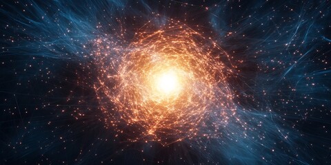 luminous encryption vortex cybernetic patterns