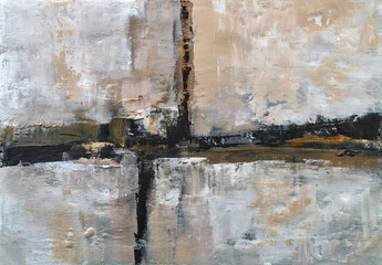 A modern abstract piece with soft gradients and flowing lines, bringing a serene and elegant atmosphere to any contemporary space