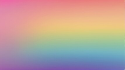 Pastel Rainbow Gradient Background Soft Colorful Blurred Texture Dreamy Color Blend