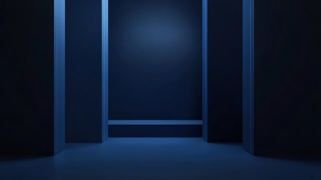 dark blue gradient color background with free space
