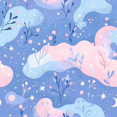 seamless pattern for scrapbook