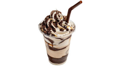 Ice Cream Shake on transparent background PNG.