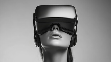 Fototapeta premium Explore the future of immersive technology with advanced vr glasses for an unmatched experience