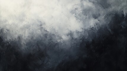 Obraz premium Abstract dark cloud texture with gray and black hues creating a moody and atmospheric background for design and artistic purposes. Ideal for digital art.