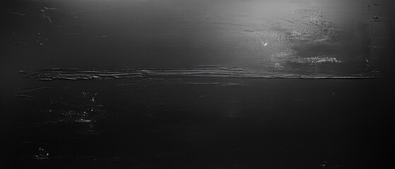 Abstract black and white landscape with smooth texture and subtle lines suitable for backgrounds, modern art, or minimalist design concepts.