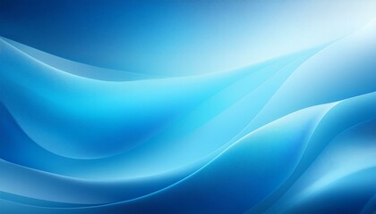 Fototapeta premium A soothing background with a smooth icy blue gradient, featuring a subtle soft glow and light texture for a refreshing, cool feeling.