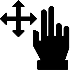 Obraz premium Move Icon