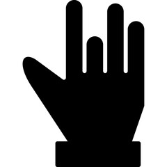 Three Fingers Up Icon