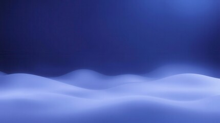 Fototapeta premium Blue Dreamscape Hills