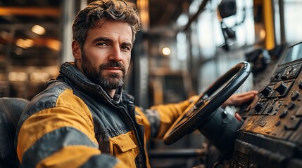 Focused driver in industrial vehicle