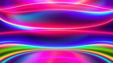 Luminous Colorful Waves