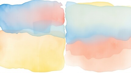 Fototapeta premium Watercolor Abstract Painting