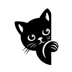 vector illustration of a cat