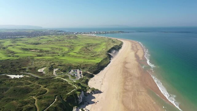 White Rocks Beach Portrush, Antrim, Northern Ireland United Kingdom