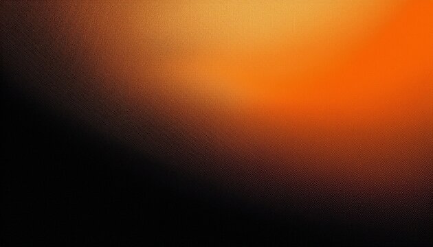 Orange black colors gradient background, grainy texture effect, web banner design