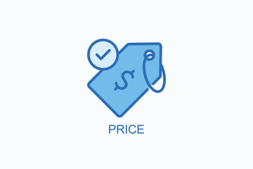 Price Icon Or Logo Isolated Vector Illustration