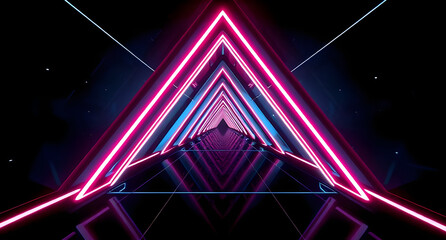 ultra futuristic triangle tunnel octane 