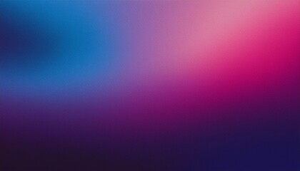 Blurred color gradient purple pink blue grainy color gradient background dark abstract backdrop banner poster card wallpaper website header design