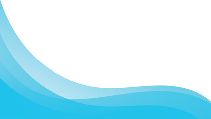 Abstract blue line wave background. Transparent