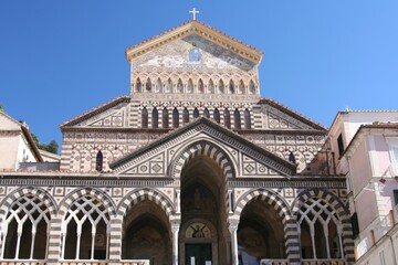 A view of the Amalfi Cathedral.