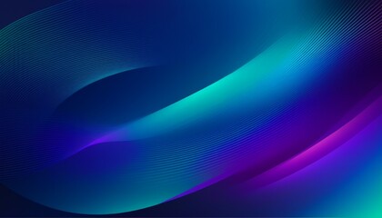 Obraz premium A vibrant, abstract gradient background with a smooth transition from deep blue to bright blue, with a soft green blend in between. 