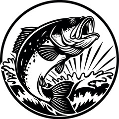 -a-large-mouth-bass-jumps-gracefully-out-of-the-wa (19).eps