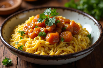 pasta with tomato sauce