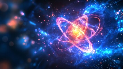 The tranquil atom  exploring the serene nature of atomic structure and its energy