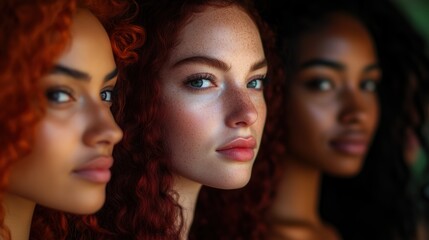 Women of different ethnicities.