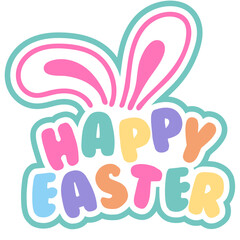 Cute easter decoration