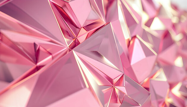 Kristalline Form in Pink