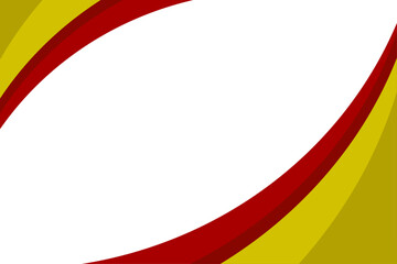 Modern Red And Yellow Background With Copy Space. Abstract Business Banner. Vector Illustration